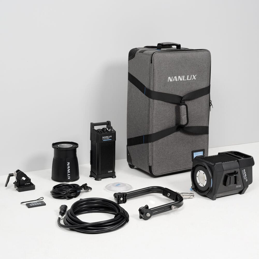 NANLUX Evoke 900C RGBLAC LED Spot Light with Trolley Case