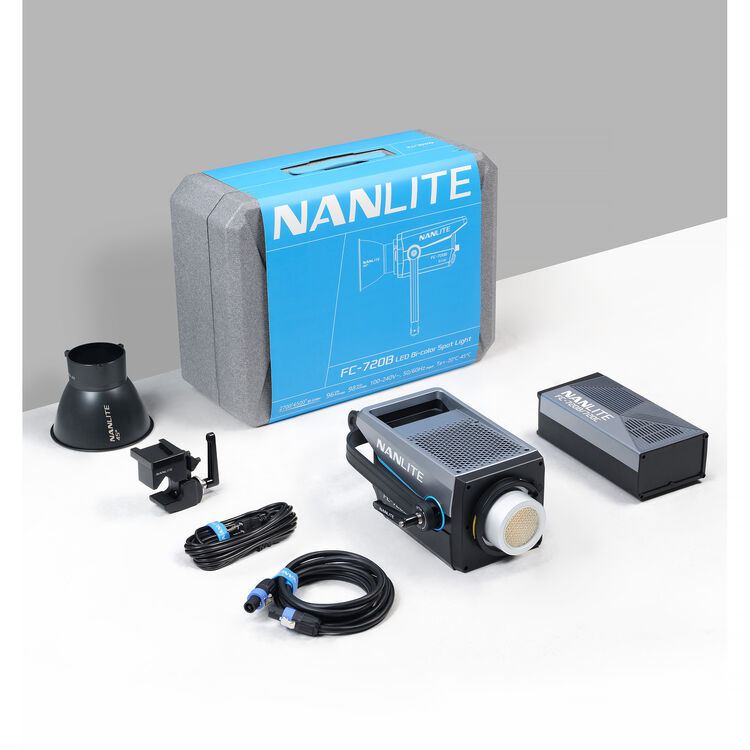 Nanlite FC 720B LED Bi-Color Spot Light