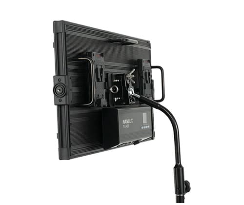 Central Mount with Ball Head and Gooseneck