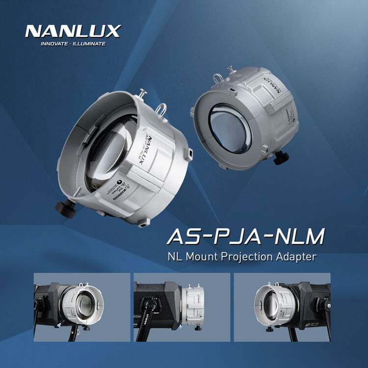 NANLUX NL Mount Projection Lens Adapter for Evoke Series