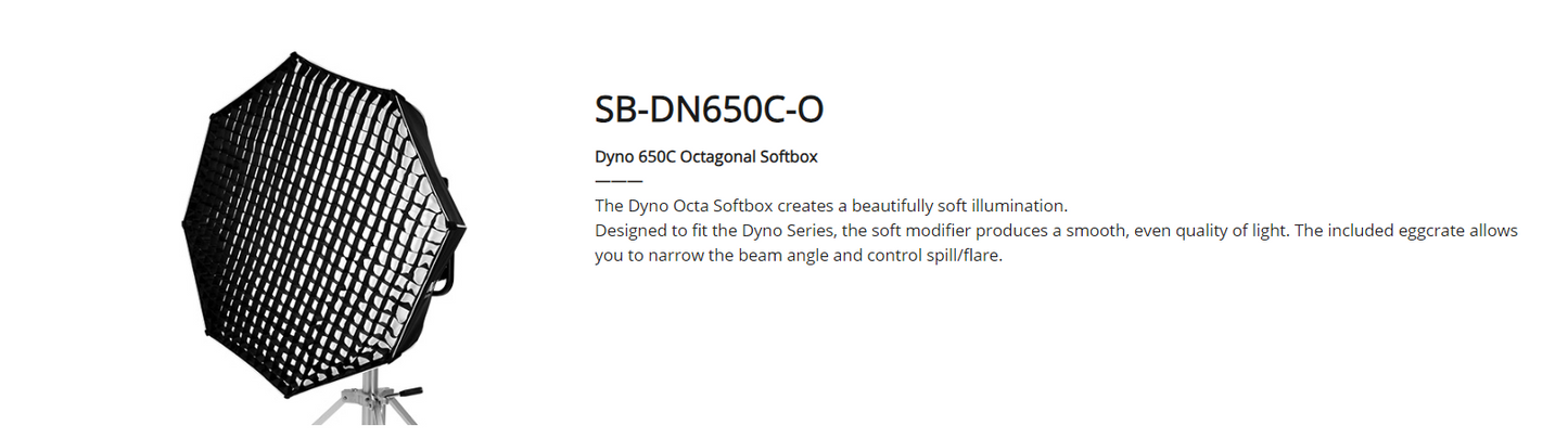 SOFTBOX OCTAGONAL DYNO 650C