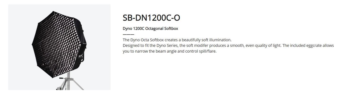 SOFTBOX OCTAGONAL DYNO 1200C