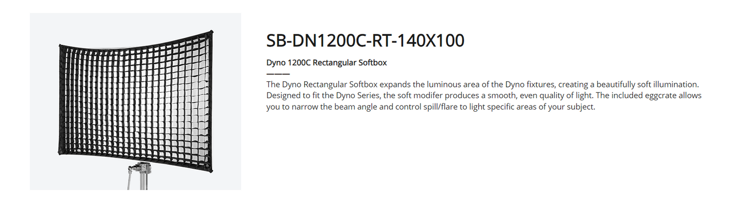 SOFTBOX RECTANGULAR DYNO 1200C