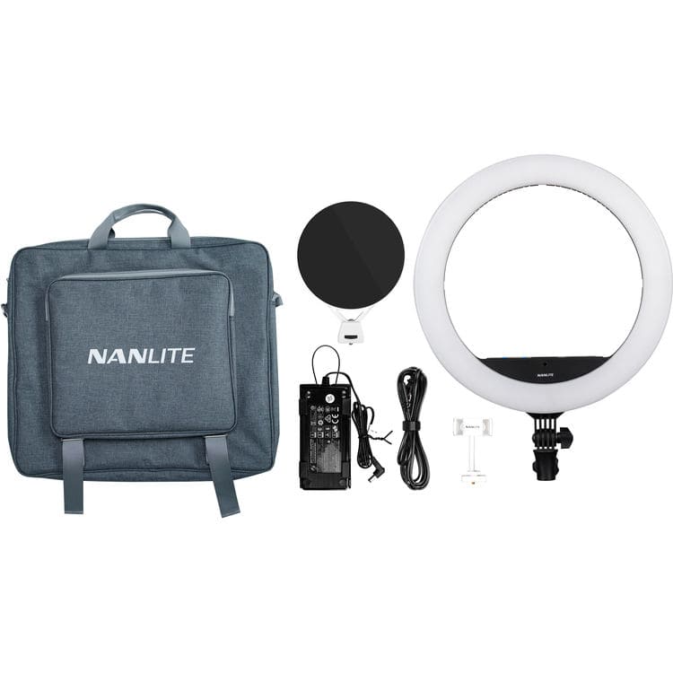 Nanlite Halo 16C Bi-Color Tunable RGBWW 16" LED Ring Light