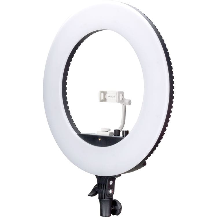 Nanlite Halo Bi-Color LED Ring Light Kit (18")