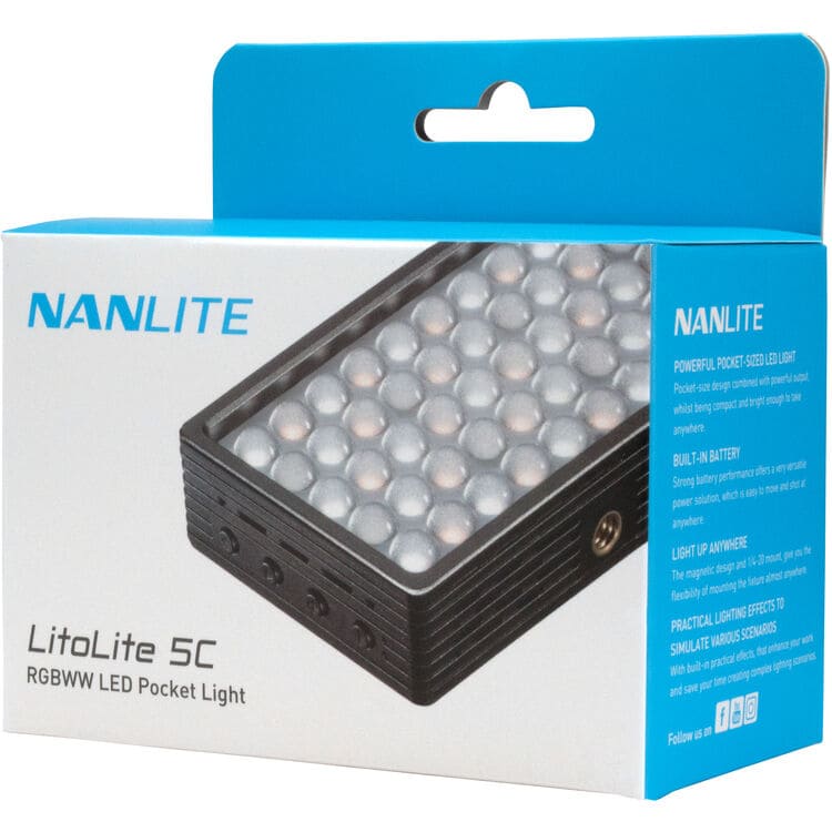 LitoLite 5C RGBWW LED Pocket Light