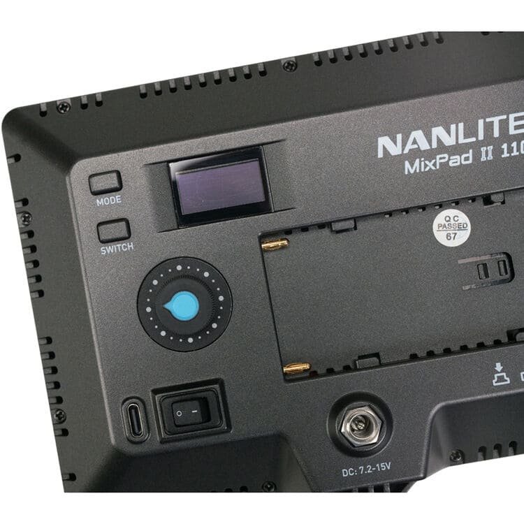 Nanlite MixPad II 11C RGBWW Hard & Soft Light LED Panel