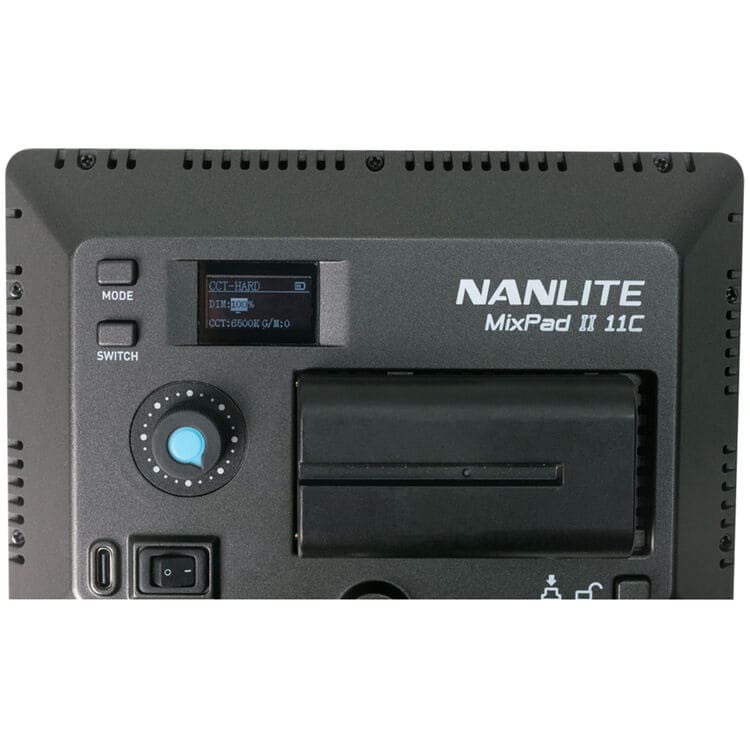 Nanlite MixPad II 11C RGBWW Hard & Soft Light LED Panel