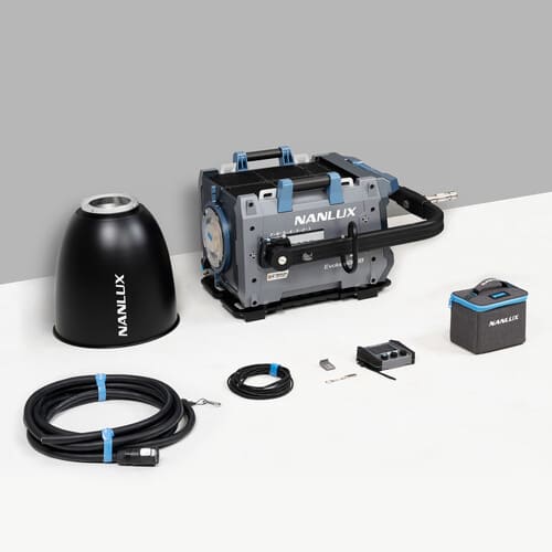 NANLUX Evoke 5000B LED Bi-color Spot Light with Flight Case