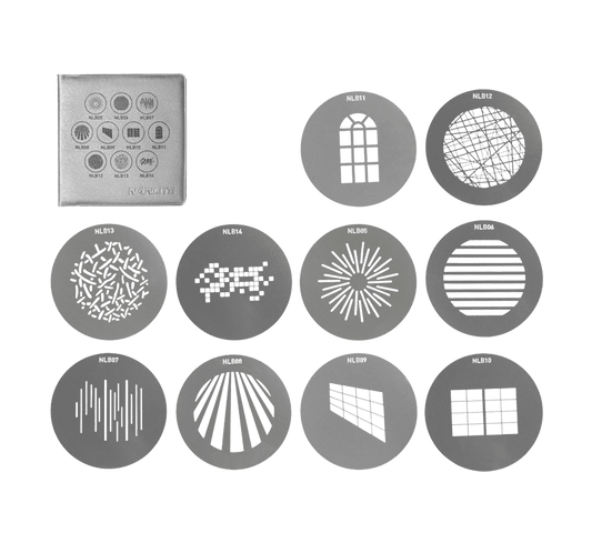 Bowens Mount Projection Attachment GOBO Set 1