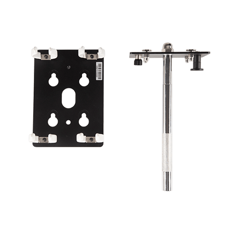 T12 Transparent clip for 2 tubes with Pin
