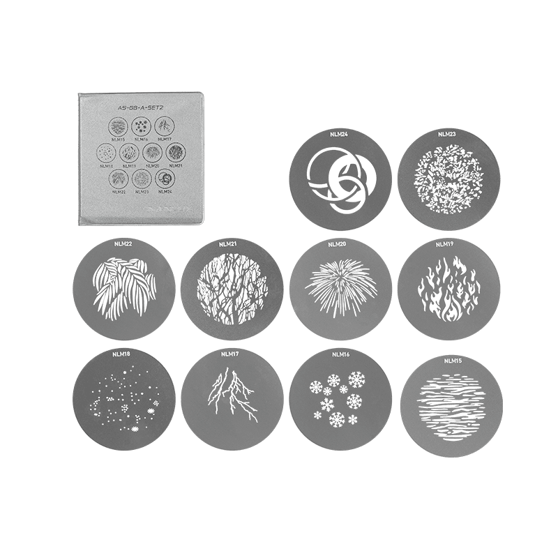 NL Mount Projection Attachment Gobo Set 2