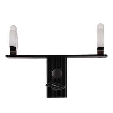 Single T12 LED Tube Holder with 5/8in Receiver