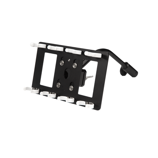 Quad Bank T12 LED Tube Mount with Gooseneck and 5/8" Receiver