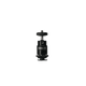 Mini Ball Head with Hot Shoe Adapter and 1/4''-20 Female Receiver