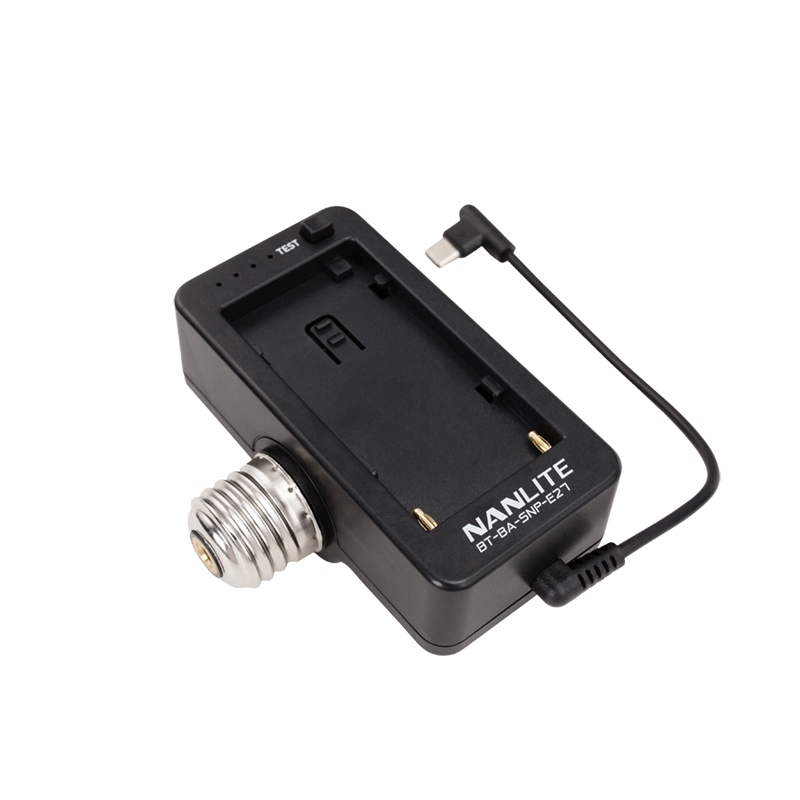 Battery Adapter with E27 Head