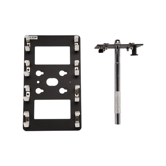 T12 Transparent clip for 4 tubes with Pin