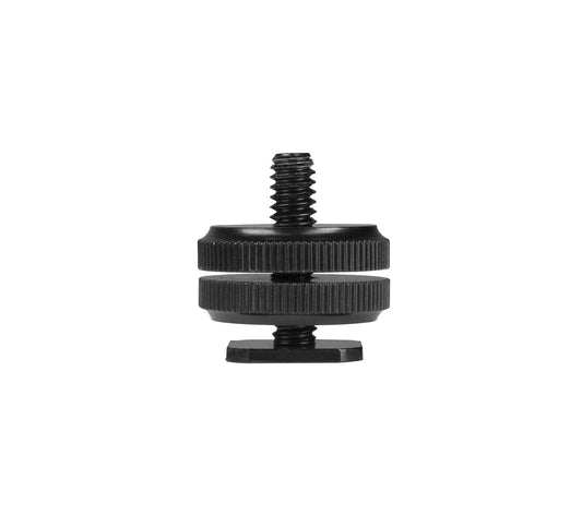 Cold Shoe Adapter With 1/4"-20 Male Thread