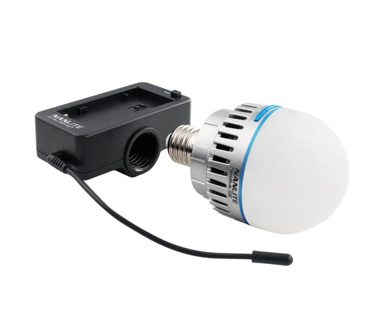 Battery Adapter with E27 Head