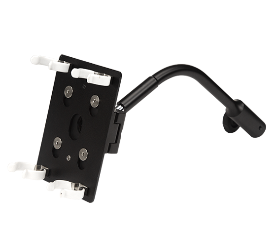 Double Bank T12 LED Tube Gooseneck Mount with 5/8" Receiver