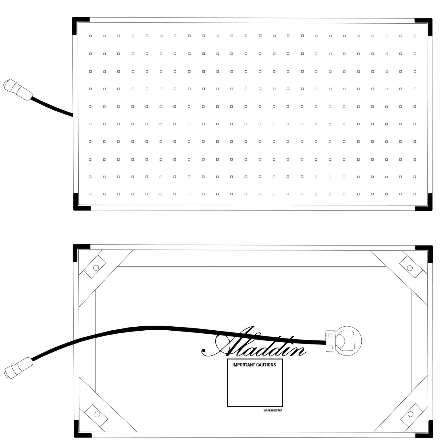 BI-FABRIC 2 Kit (100W Bi-Color) w/ Gold-Mount and Kit Case
