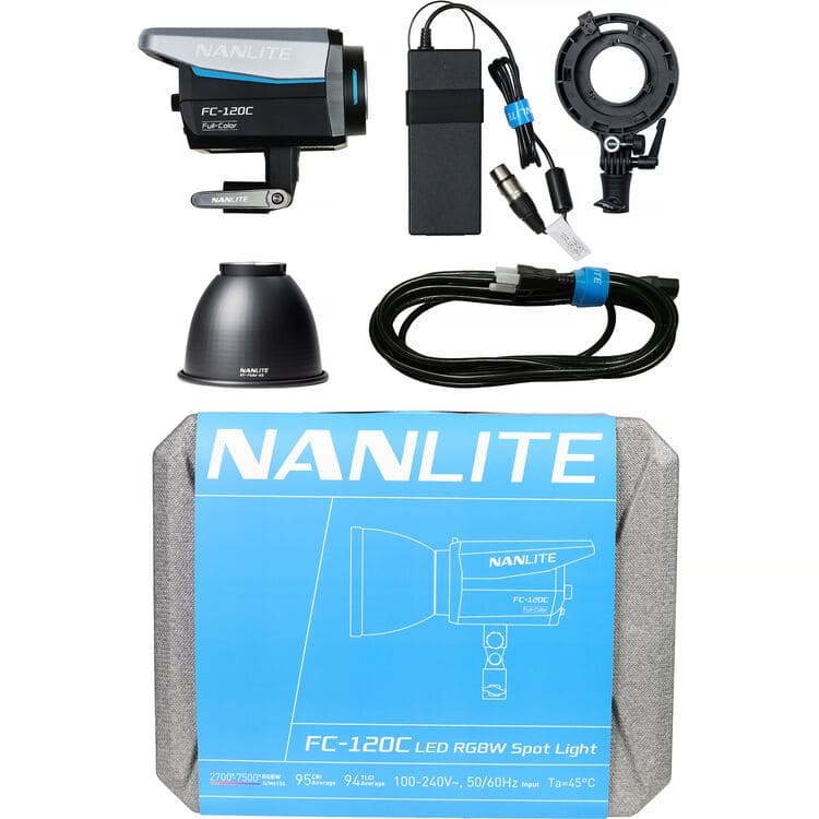 Nanlite FC-120C LED RGBW Spot Light