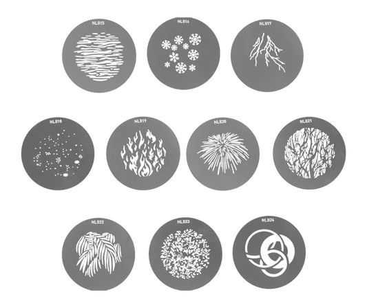 Bowens Mount Projection Attachment GOBO Set 2