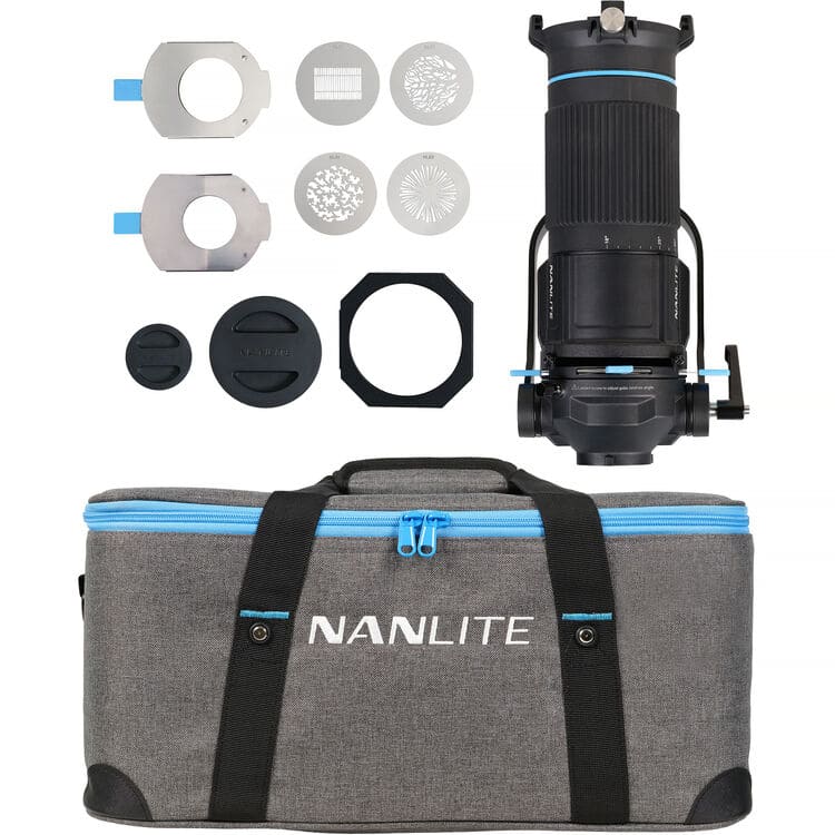 Nanlite Projection Attachment for FM Mount with 18-36° Zoom Lens