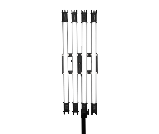 T12 Transparent clip for 4 tubes with Pin