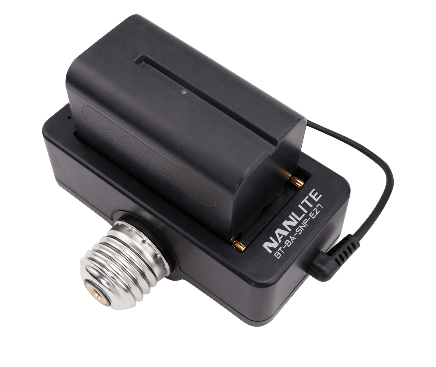 Battery Adapter with E27 Head