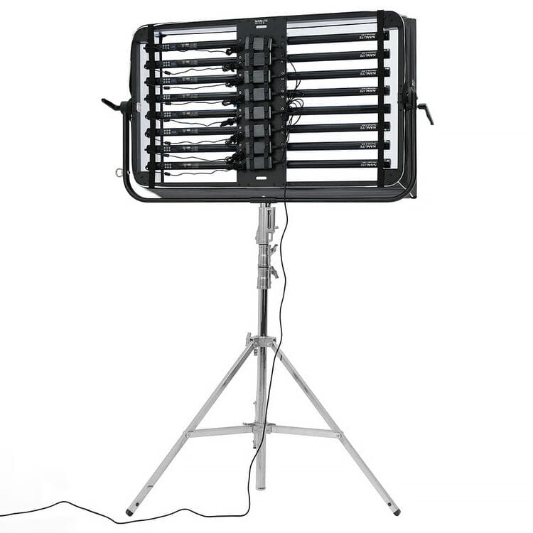8 Lights Frame with Softbox & Eggcrate for PavoTube II 30X/30C