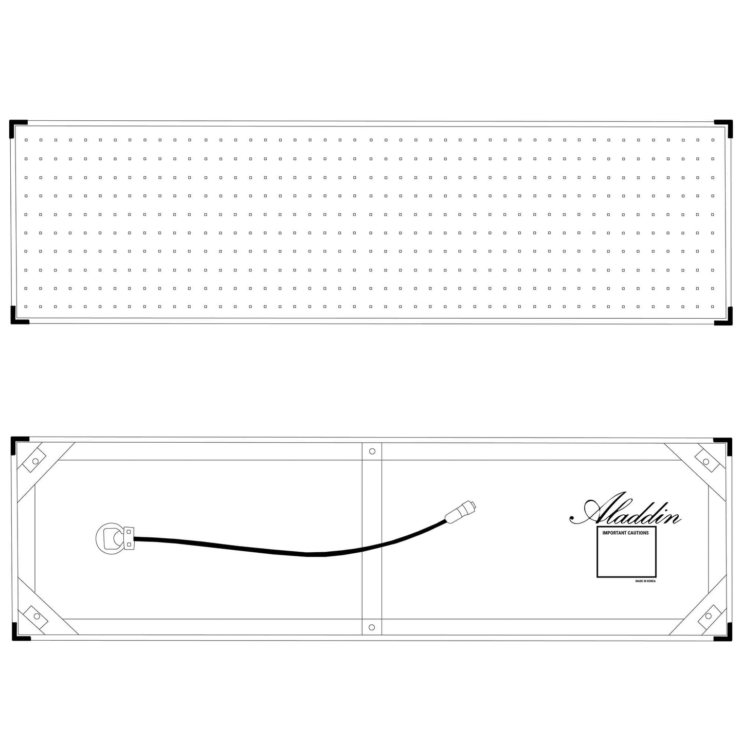 BI-FABRIC 4 Kit (200W Bi-Color) w/ Gold-Mount and Kit Case