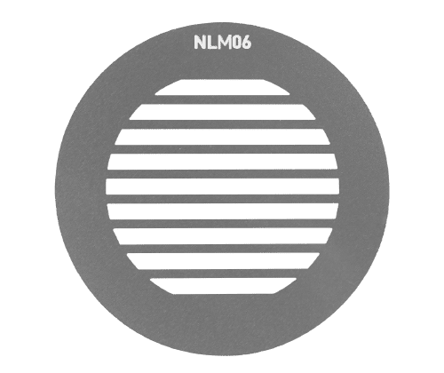 NL Mount Projection Attachment Gobo Set 1