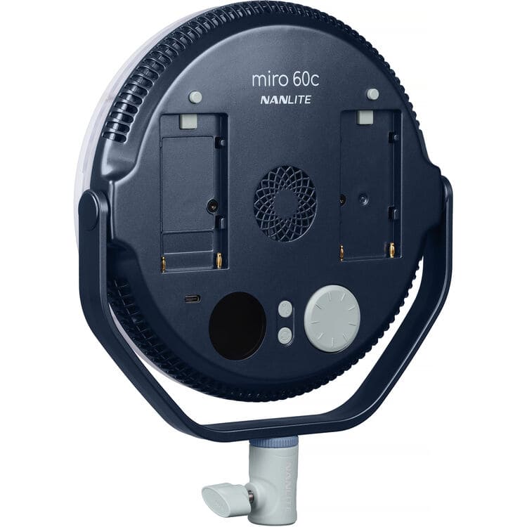 Nanlite miro 60c RGB Round LED Light Panel