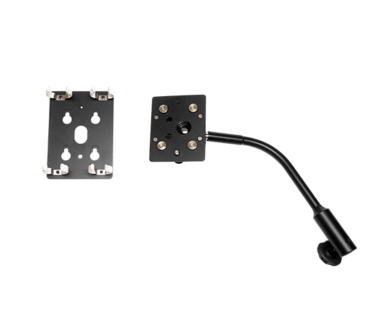 Double Bank T12 LED Tube Gooseneck Mount with 5/8" Receiver