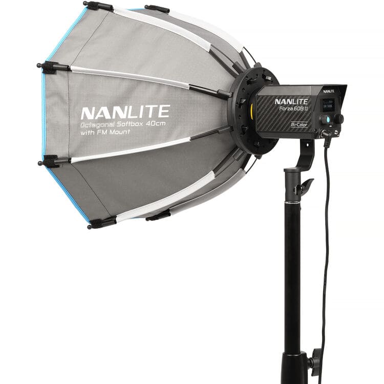 Nanlite Octagonal Softbox 40cm with FM Mount
