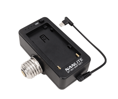 Battery Adapter with E27 Head