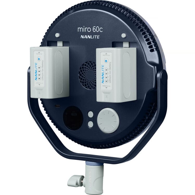 Nanlite miro 60c RGB Round LED Light Panel