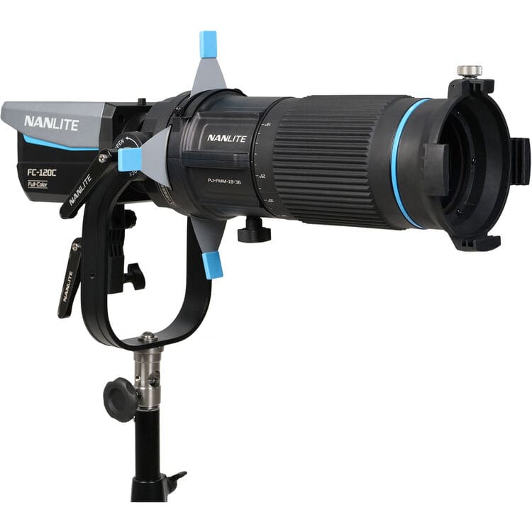 Nanlite Projection Attachment for FM Mount with 18-36° Zoom Lens