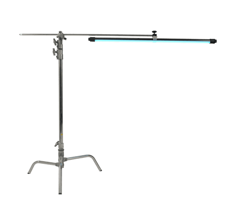 T12 Tube Light Clip with 2-Way Baby Pin Receiver