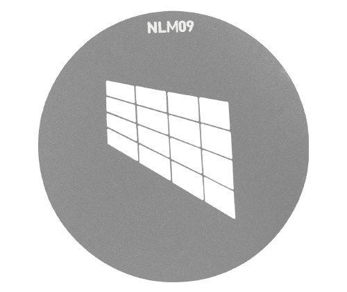 NL Mount Projection Attachment Gobo Set 1