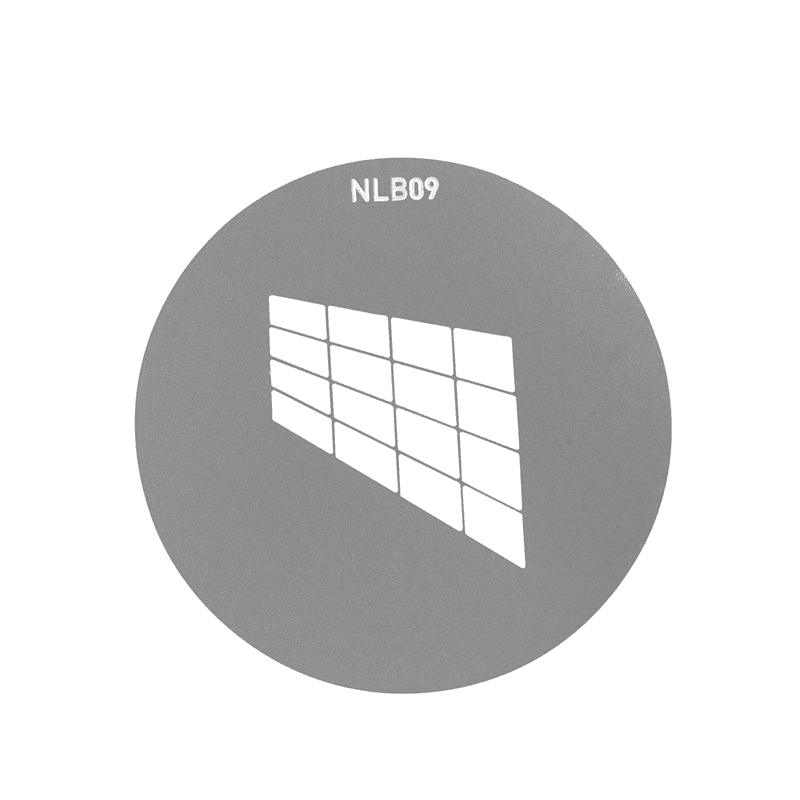 Nanlite Bowens Mount Projection Attachment GOBO Set 1 (10pcs in one set) (AS-GB-B-SET1)