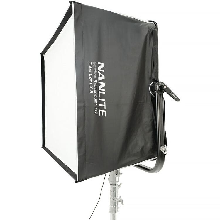 8 Lights Frame with Softbox & Eggcrate for PavoTube II 30X/30C