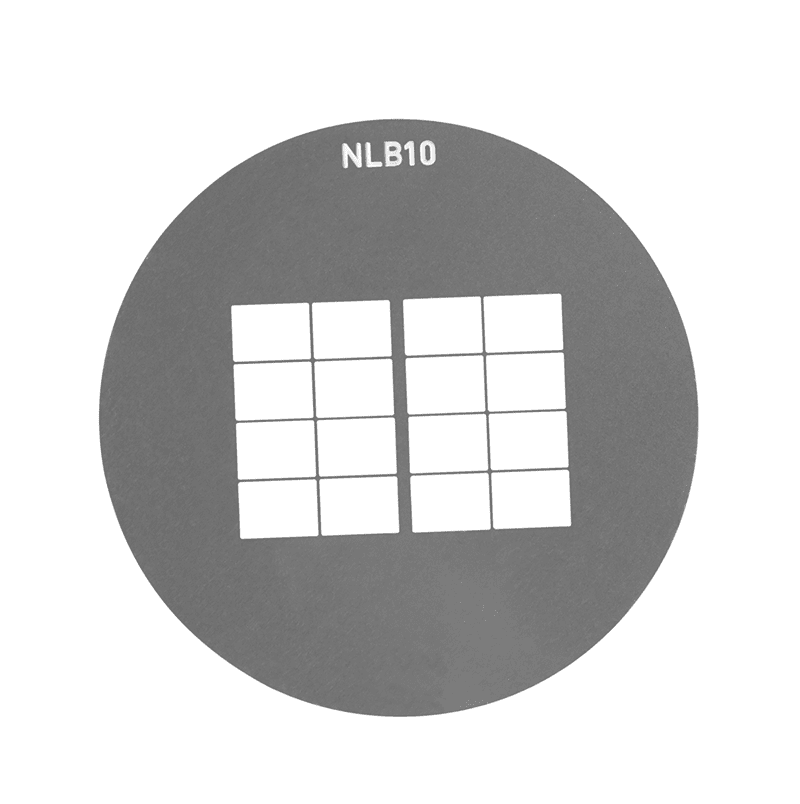 Nanlite Bowens Mount Projection Attachment GOBO Set 1 (10pcs in one set) (AS-GB-B-SET1)