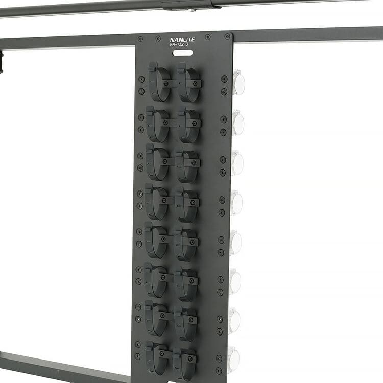 8 Lights Frame with Softbox & Eggcrate for PavoTube II 30X/30C