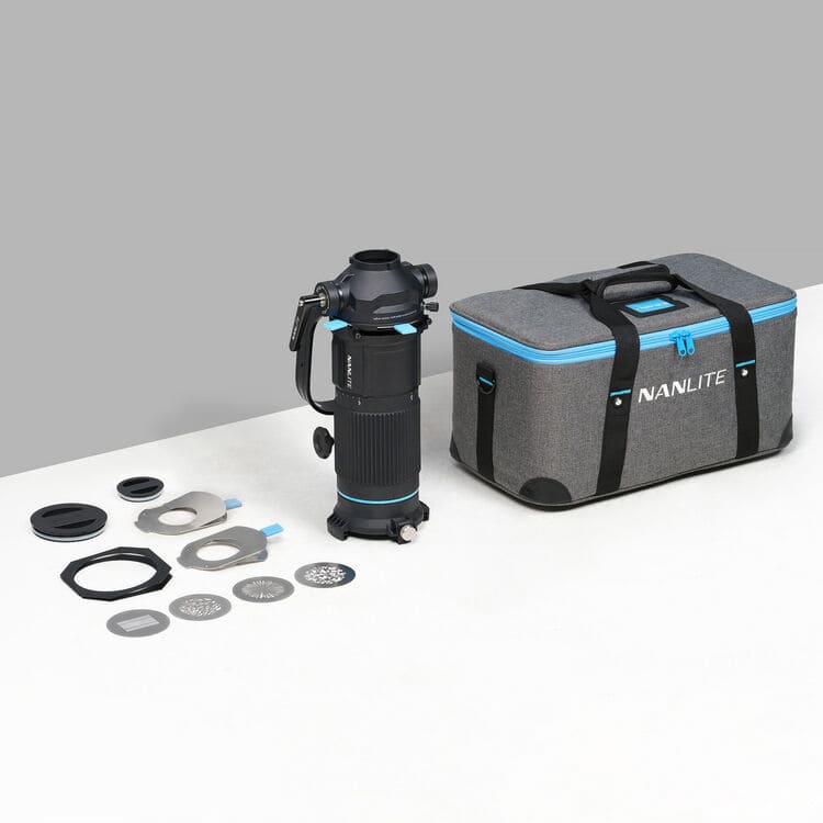 Nanlite Projection Attachment for FM Mount with 18-36° Zoom Lens