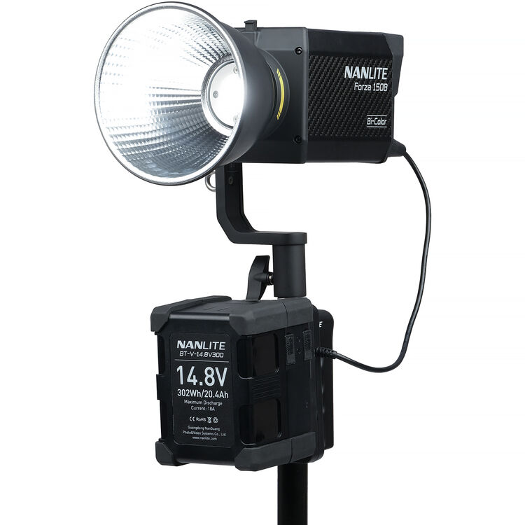 V-Mount Battery Grip with 4-Pin XLR Connector