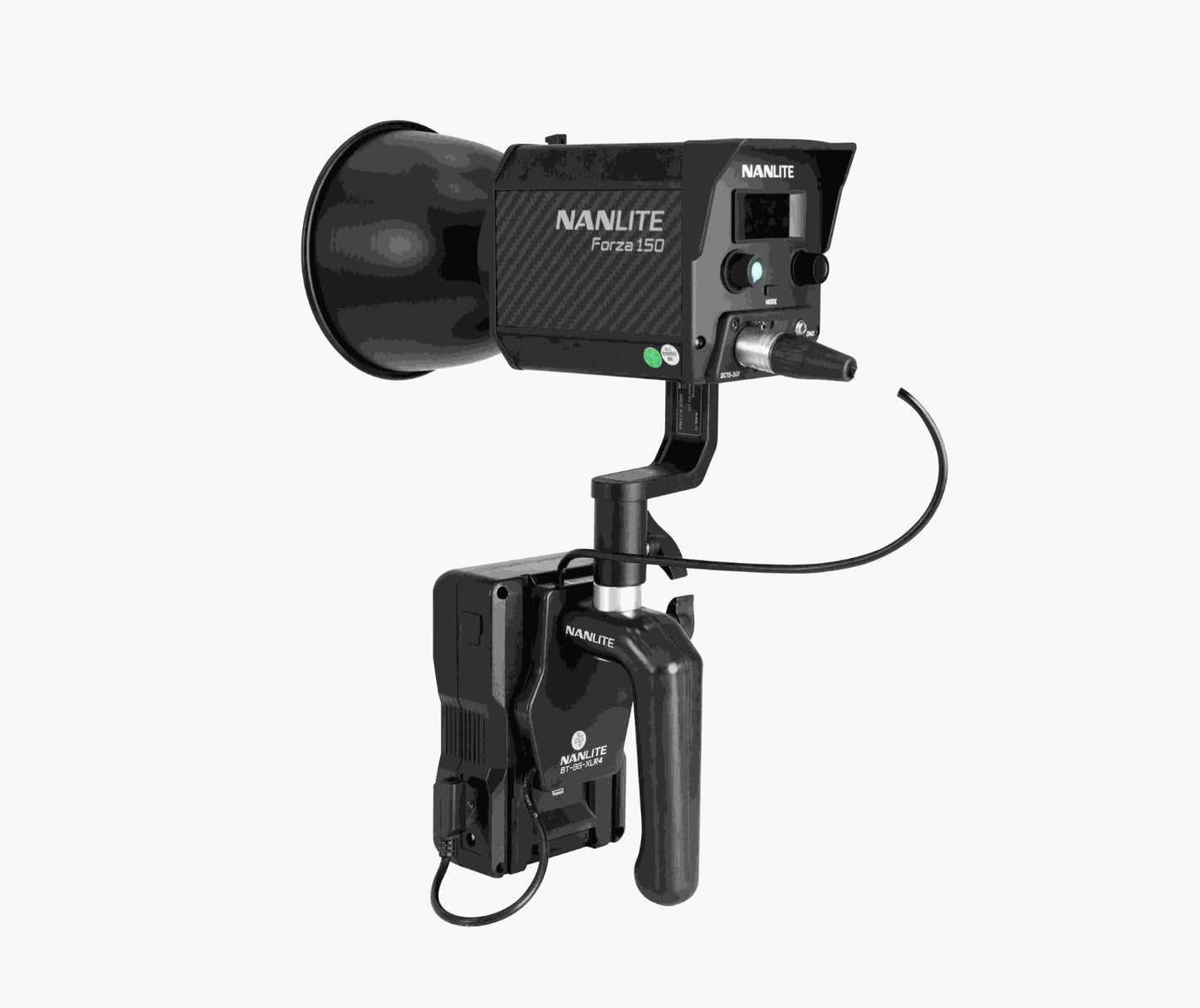 V-Mount Battery Grip with 4-Pin XLR Connector