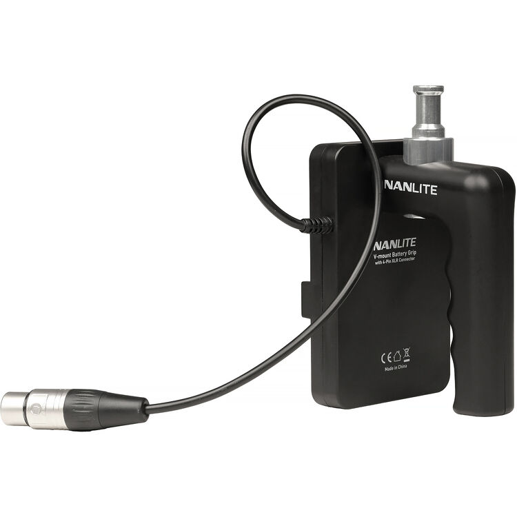 V-Mount Battery Grip with 4-Pin XLR II Connector